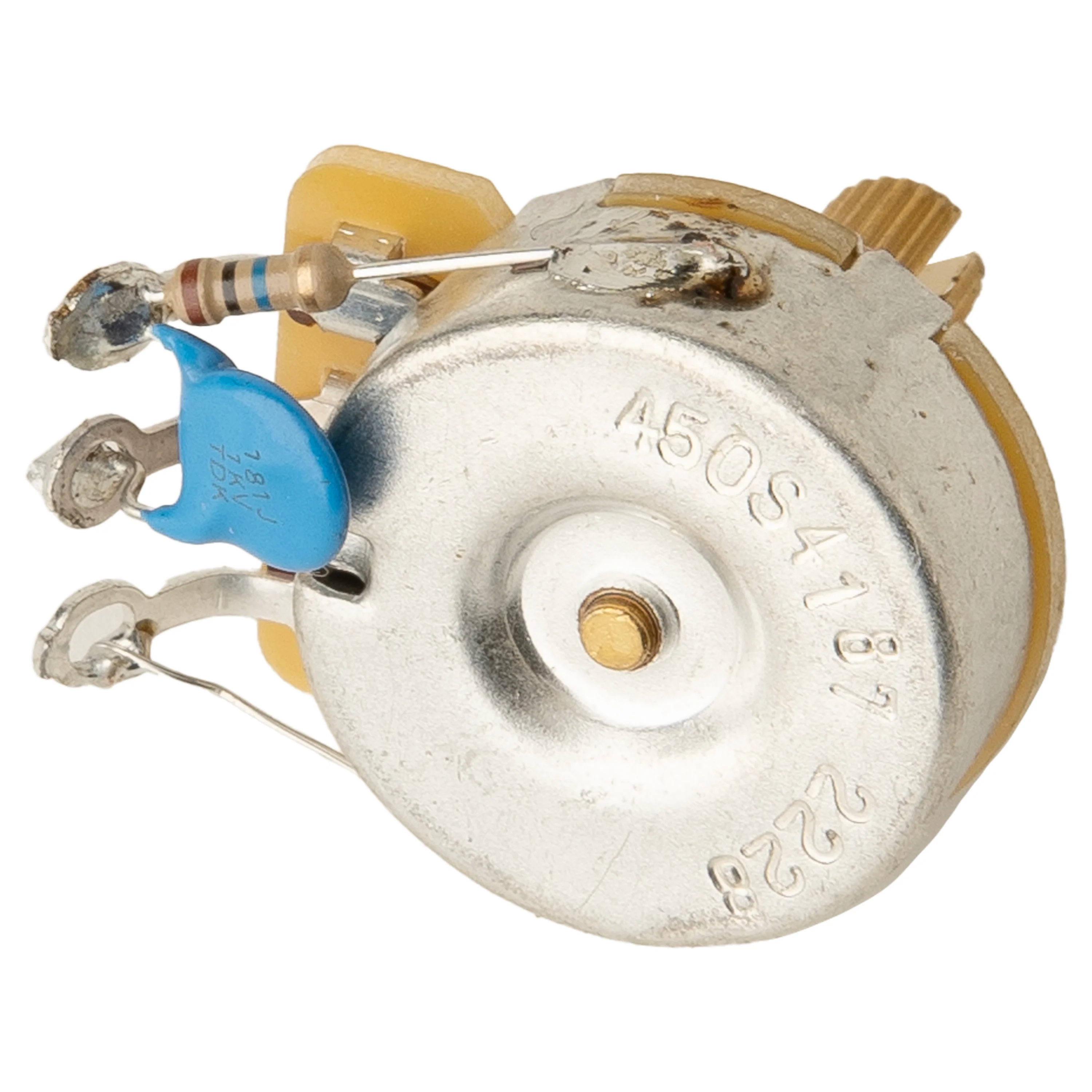 475K Medium-Shaft Potentiometer with 180 pF Capacitor - Image 2