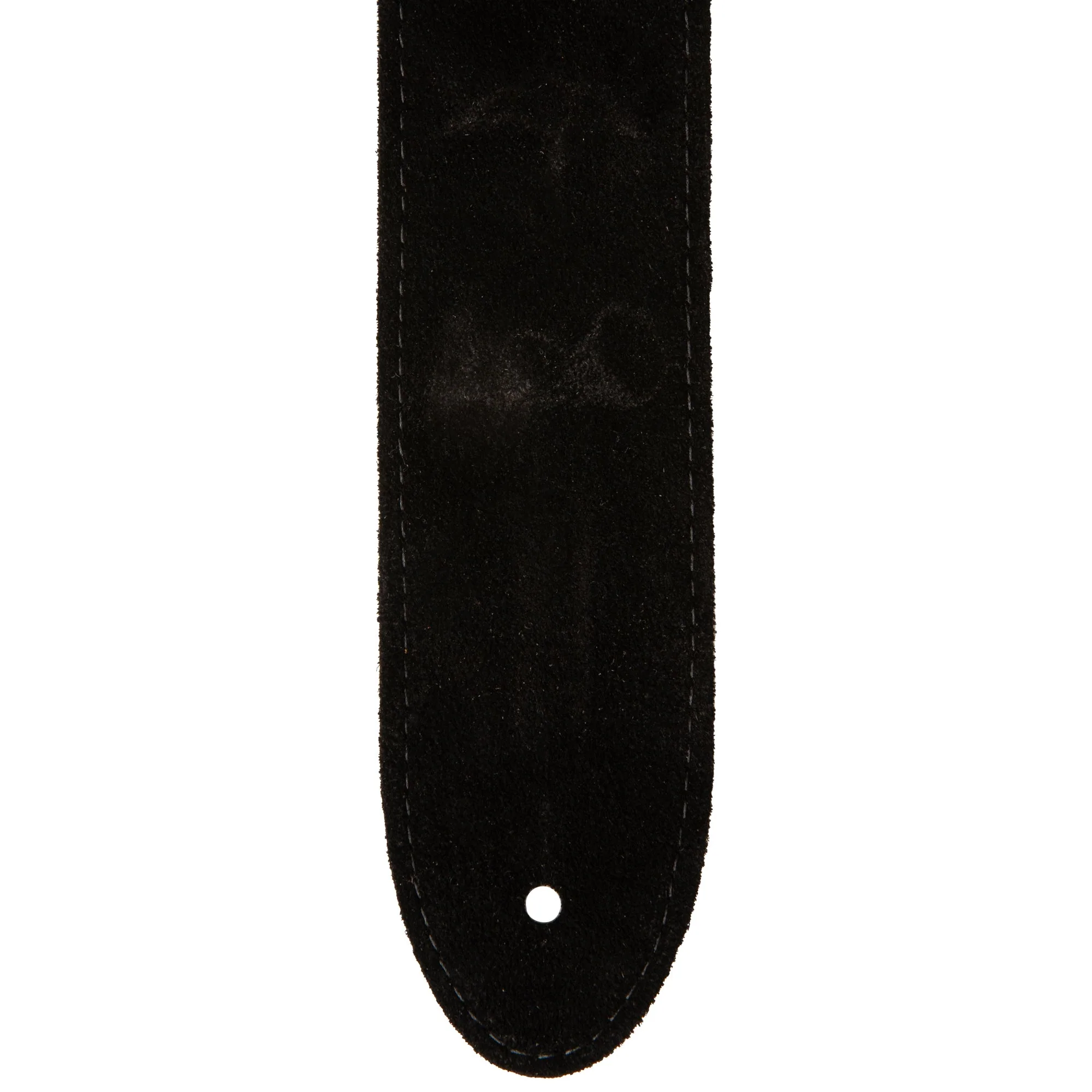 2” PRS Leather Strap, Embossed Birds, Black - Image 4