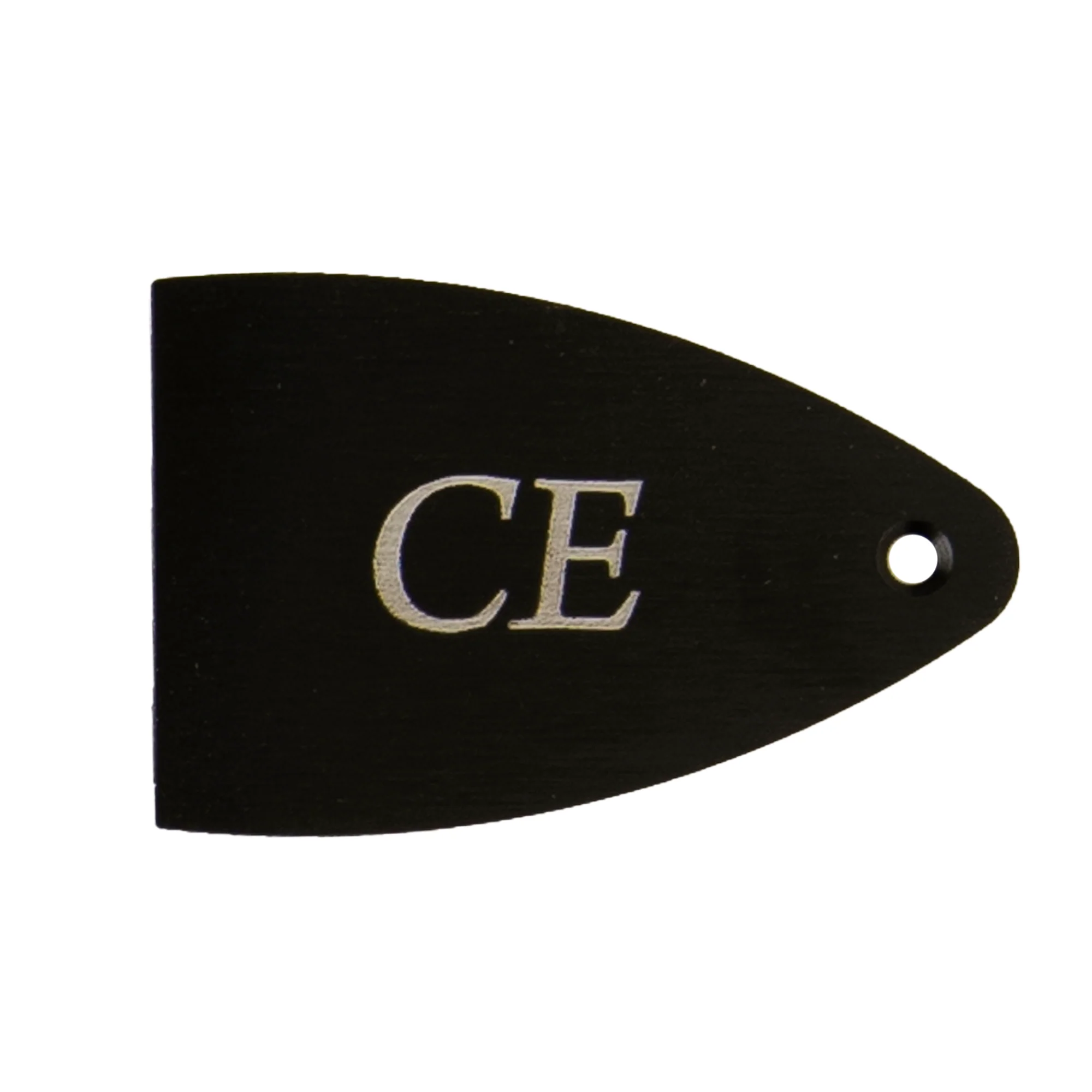 Core, Black Anodized Aluminum, Etched Truss Rod Cover - Image 4