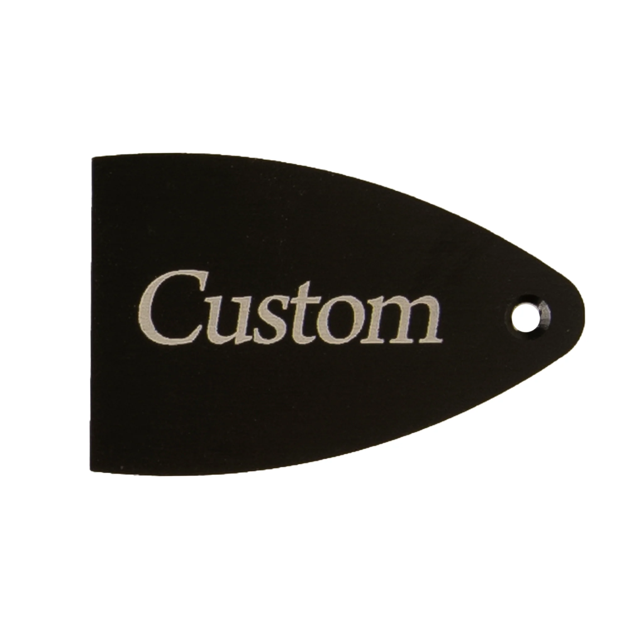 Core, Black Anodized Aluminum, Etched Truss Rod Cover - Image 7