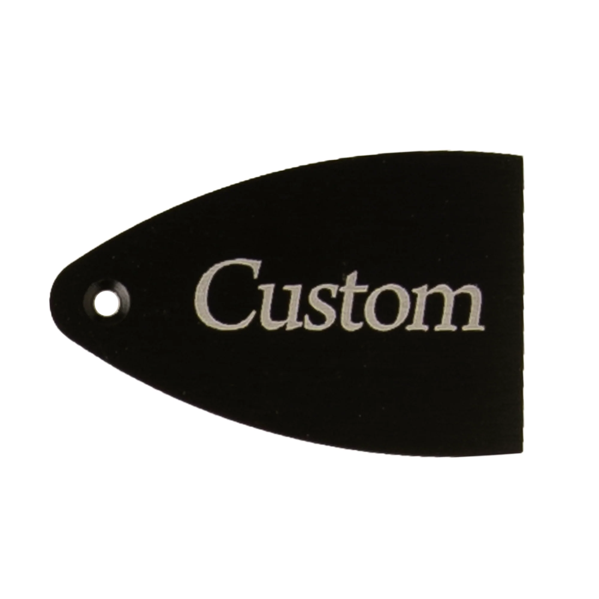 Core, Black Anodized Aluminum, Etched Truss Rod Cover - Image 9