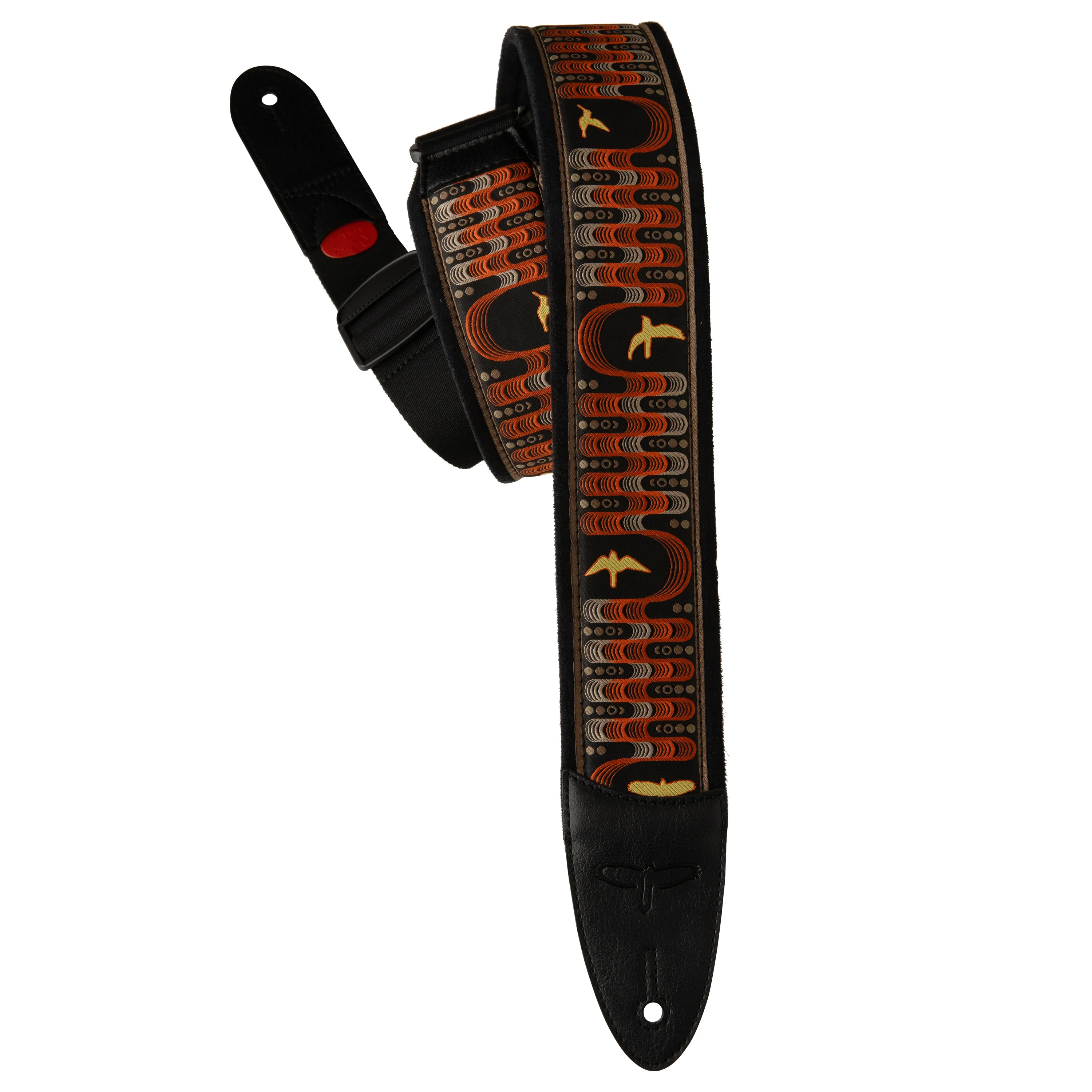 PRS 2.4" Padded Guitar Strap w/FLASH, Custom Jacquard Birds Wavelength - Image 9