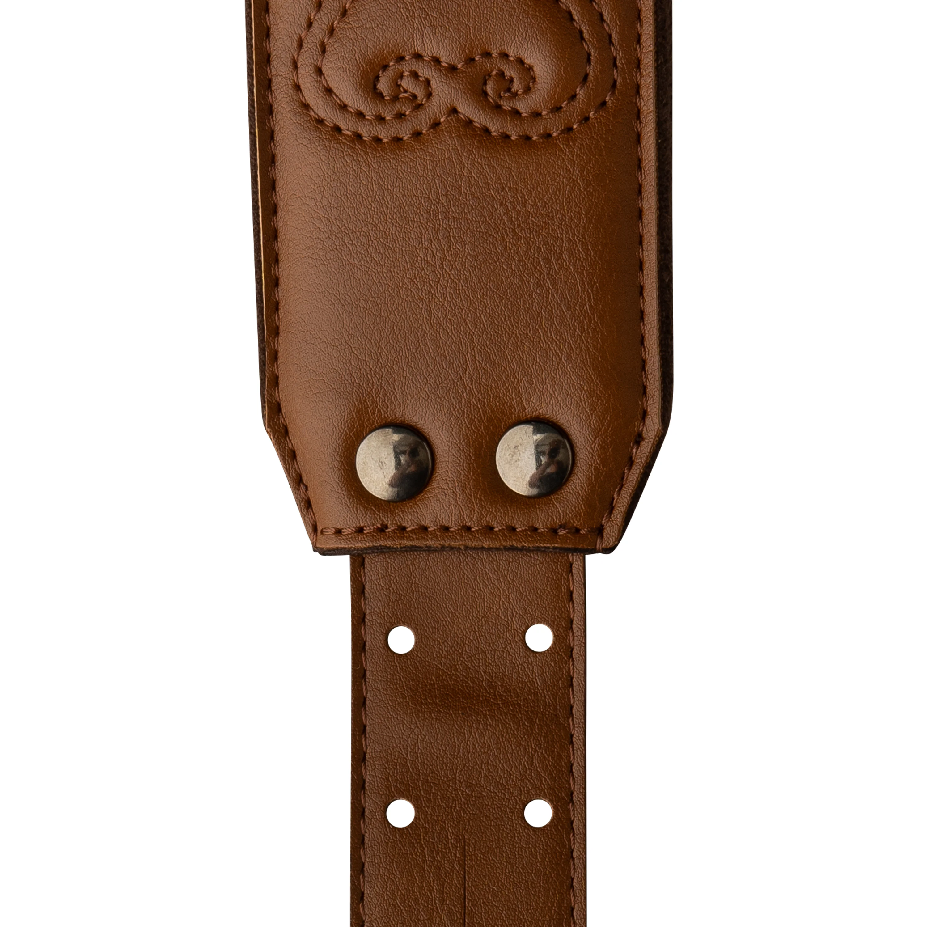 PRS 2.4" Padded Guitar Strap w/RAS, Custom Leather (Faux) Birds - Image 12