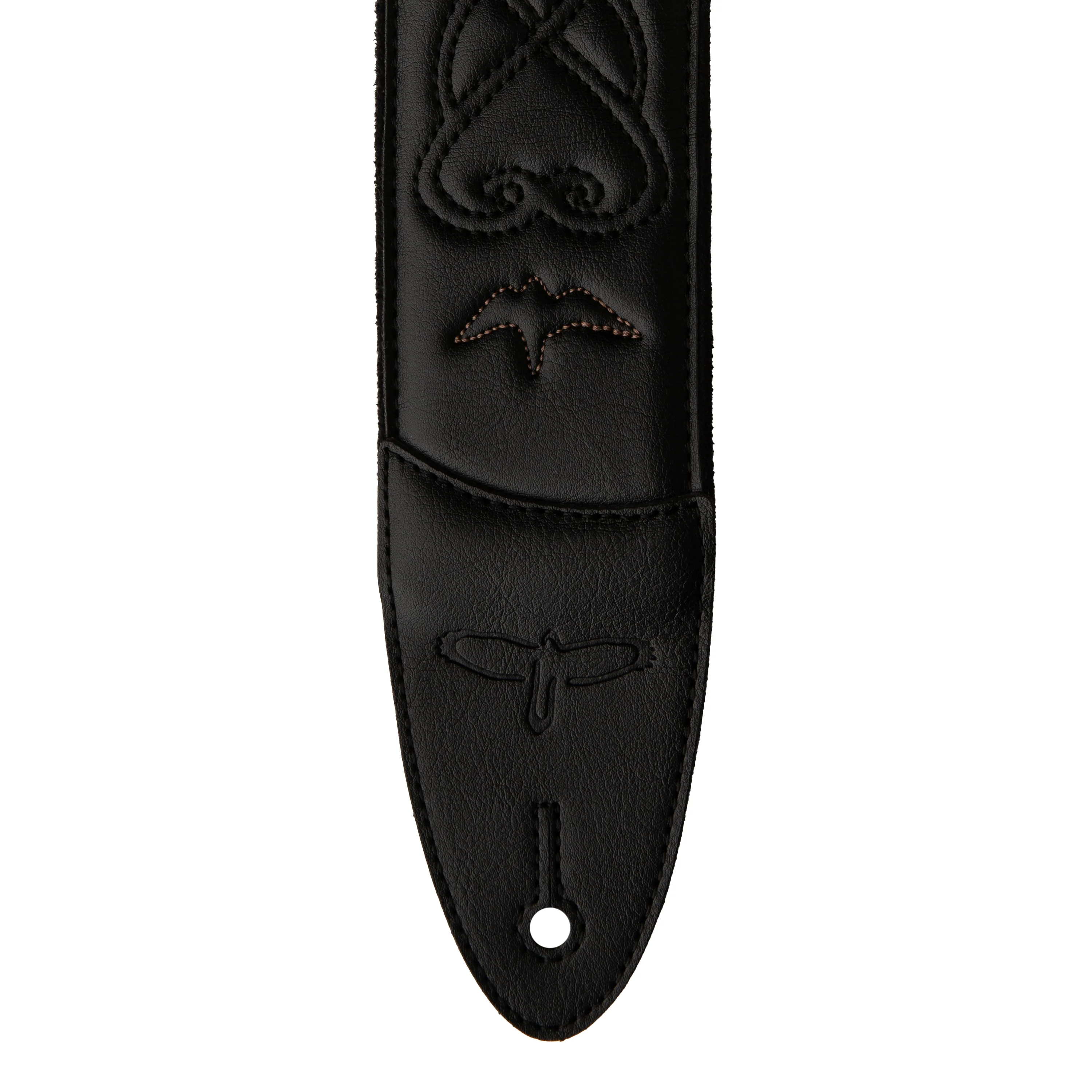PRS 2.4" Padded Guitar Strap w/RAS, Custom Leather (Faux) Birds - Image 2