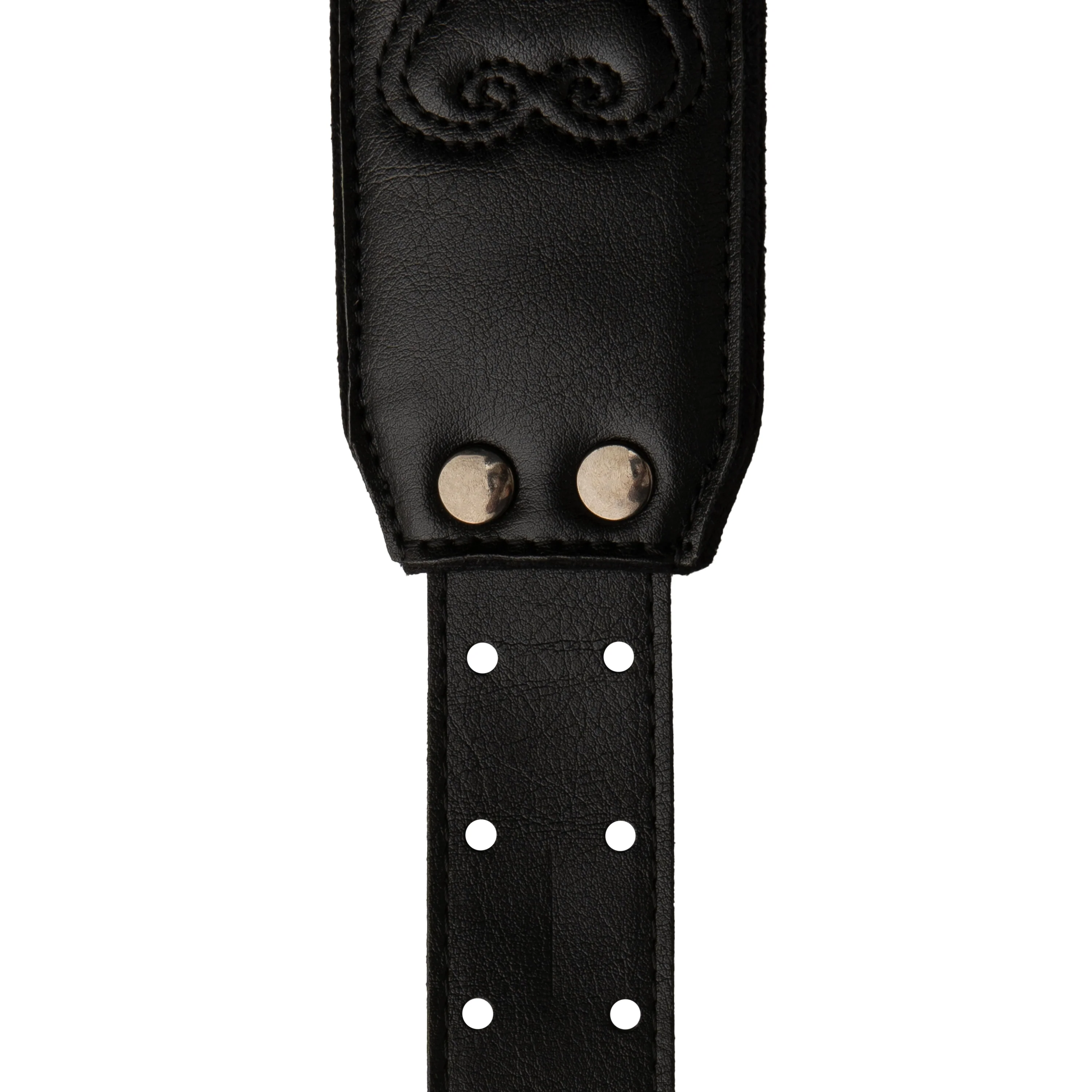 PRS 2.4" Padded Guitar Strap w/RAS, Custom Leather (Faux) Birds - Image 3