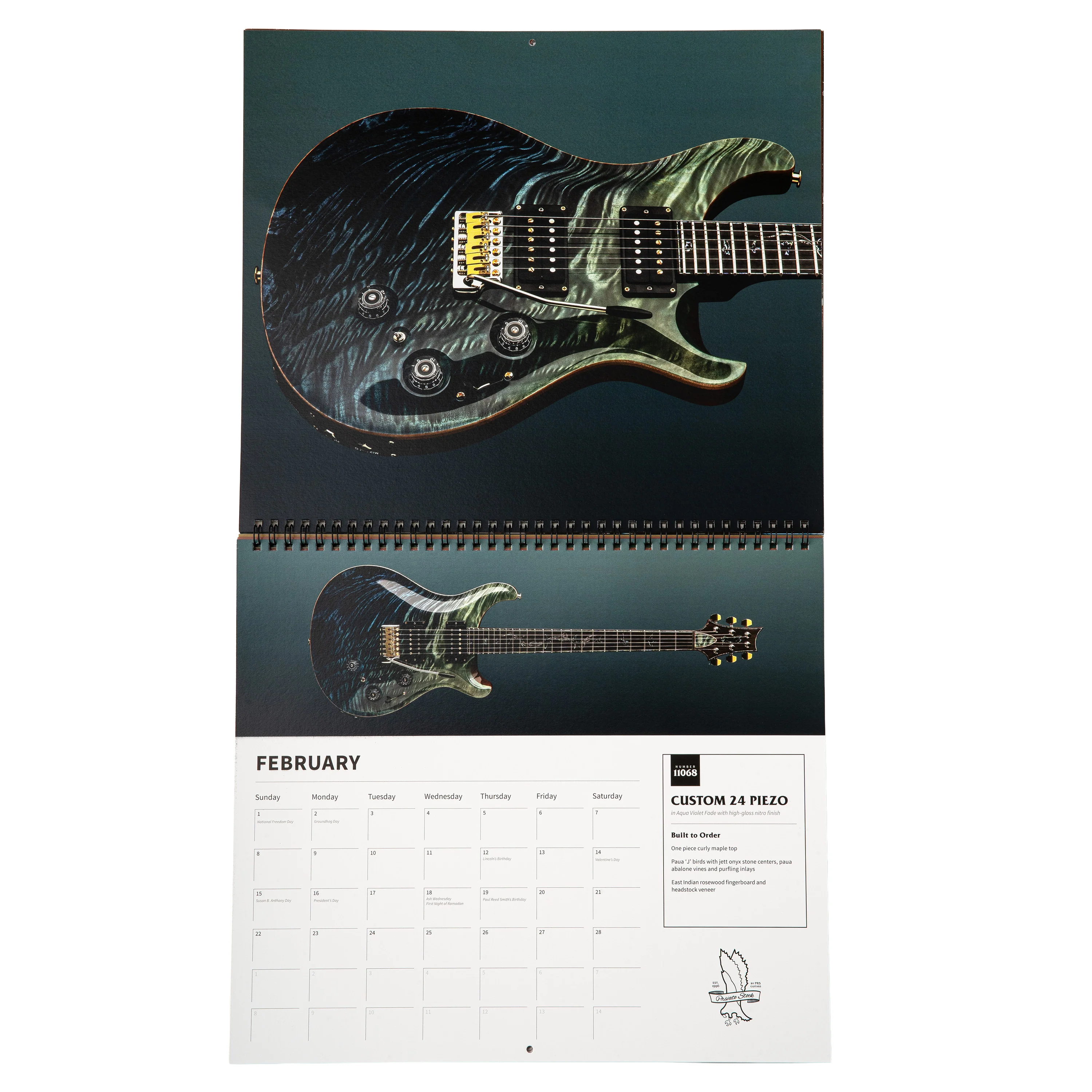 PRS 30th Anniversary Private Stock Calendar, 2026 - Image 3