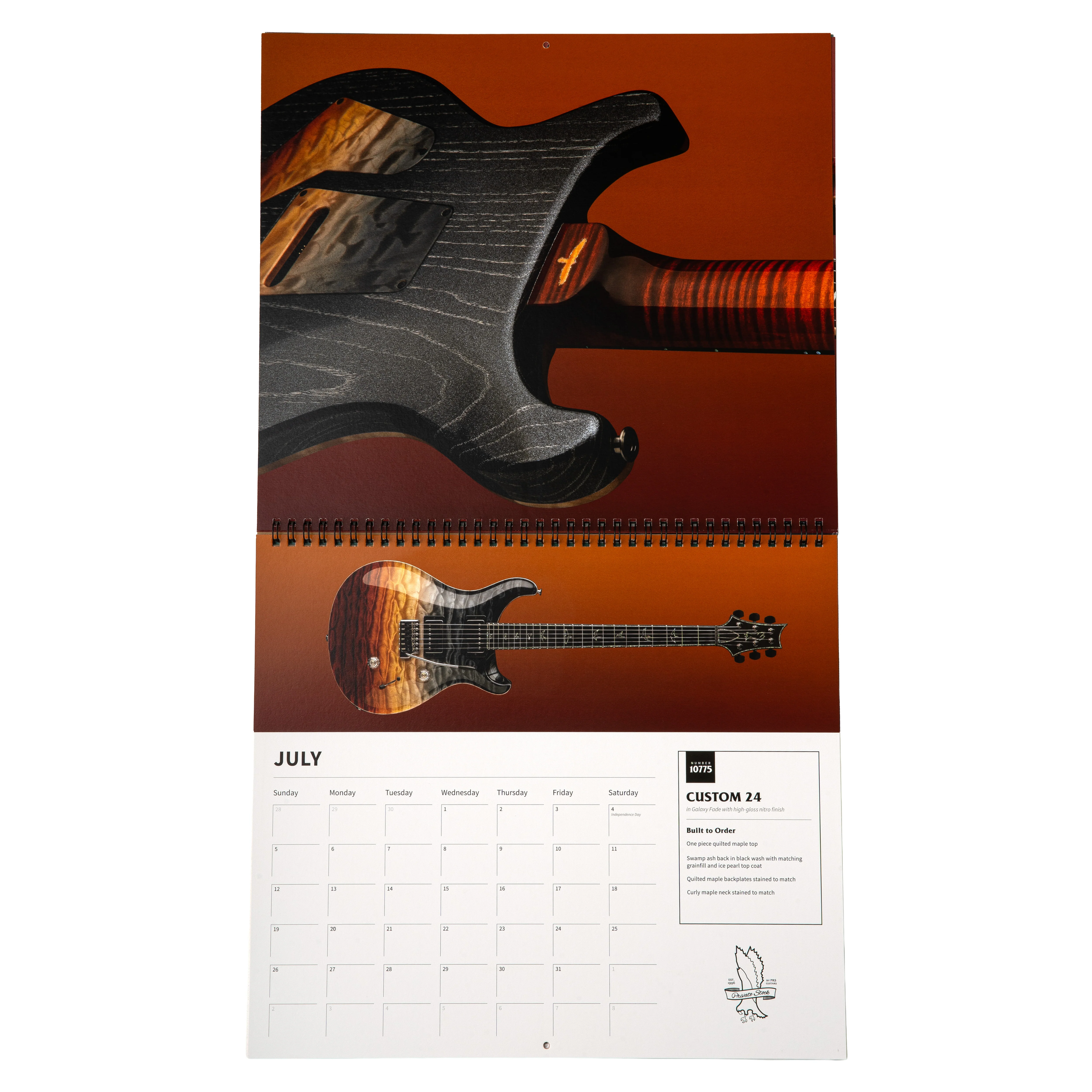 PRS 30th Anniversary Private Stock Calendar, 2026 - Image 4