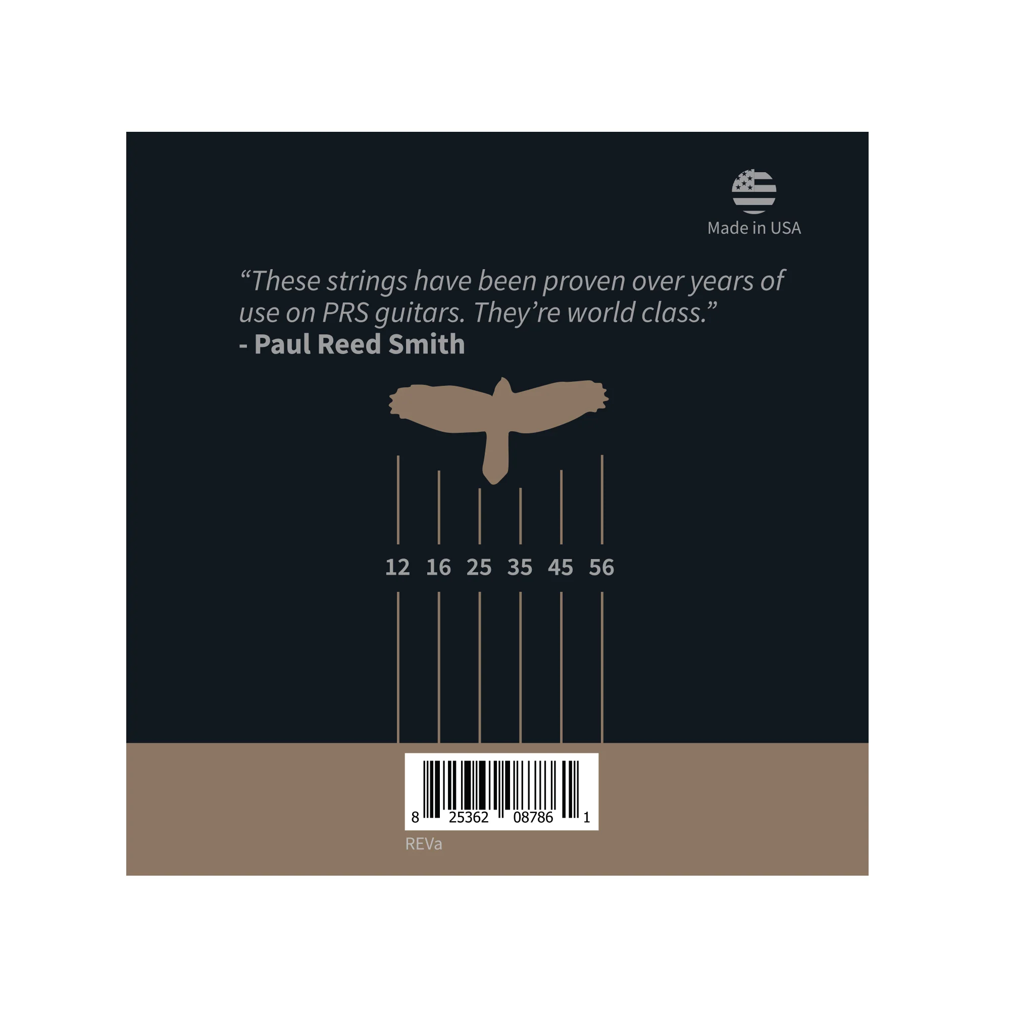 PRS Classic Acoustic Strings 80/20, Bluegrass .012-.056 - Image 2