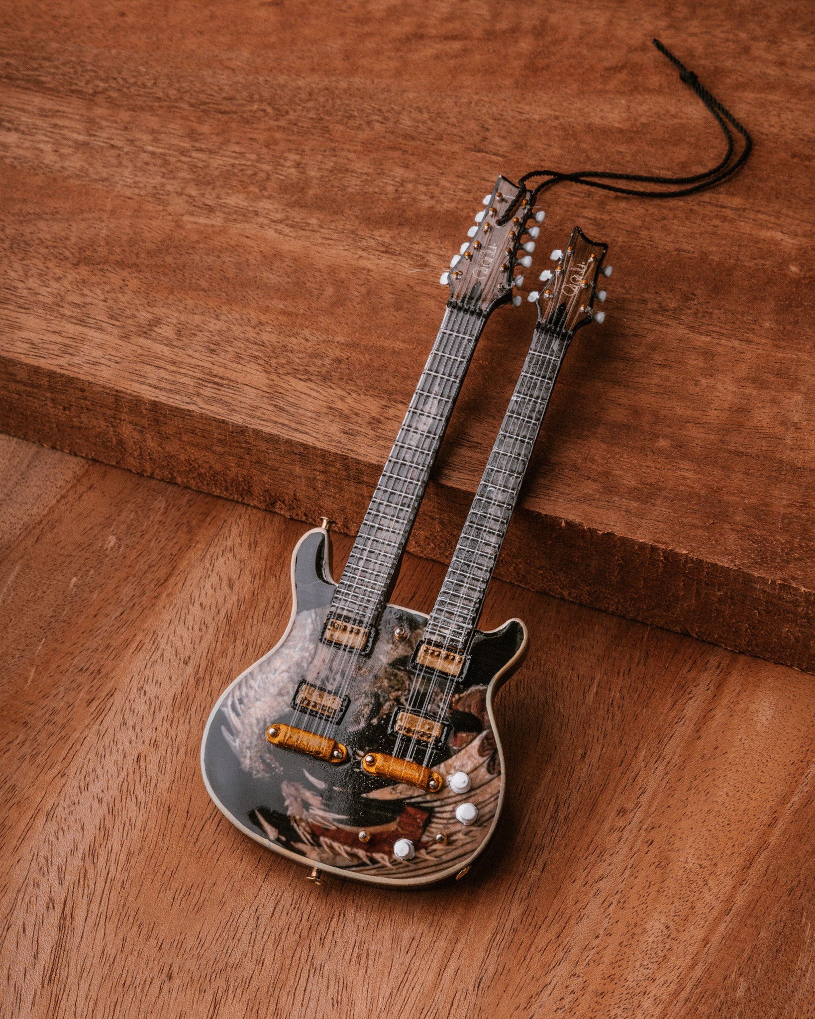 PRS Doubleneck Dragon Holiday Ornament - Image 3