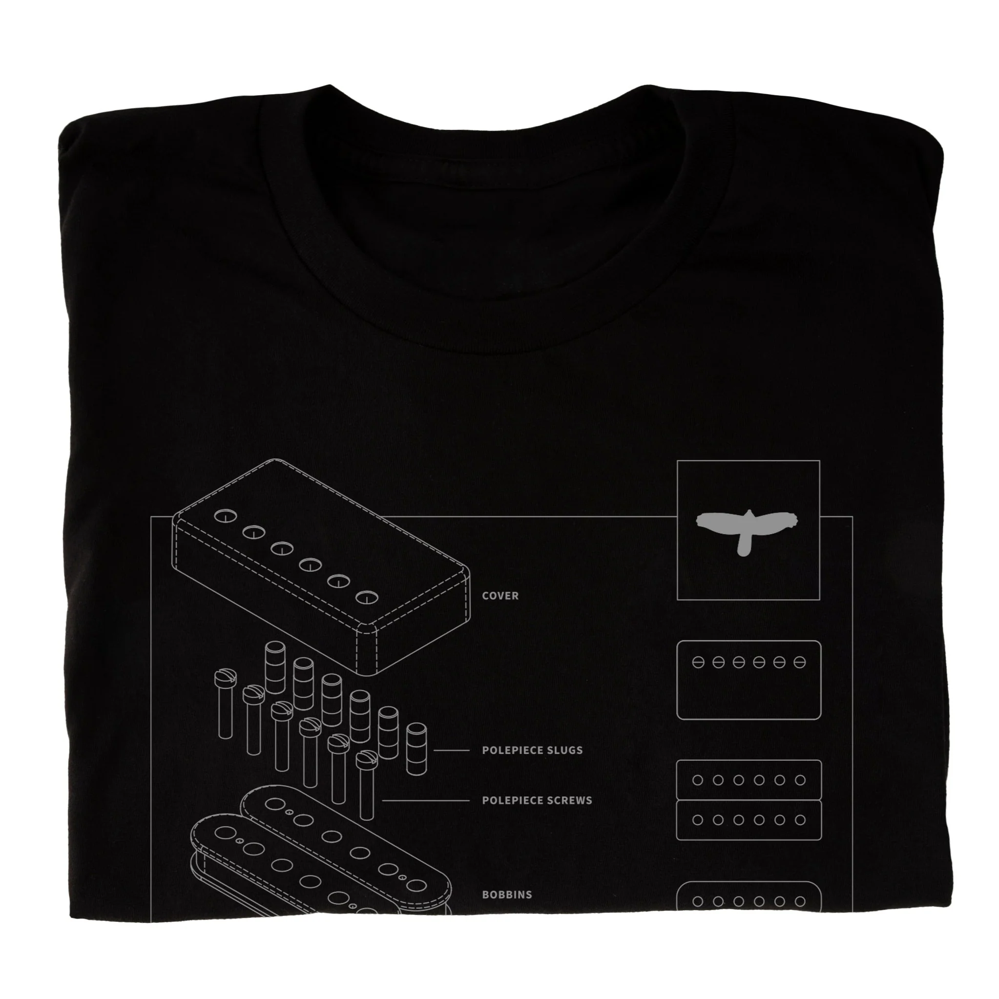 PRS Exploded Pickup Tee - Image 4
