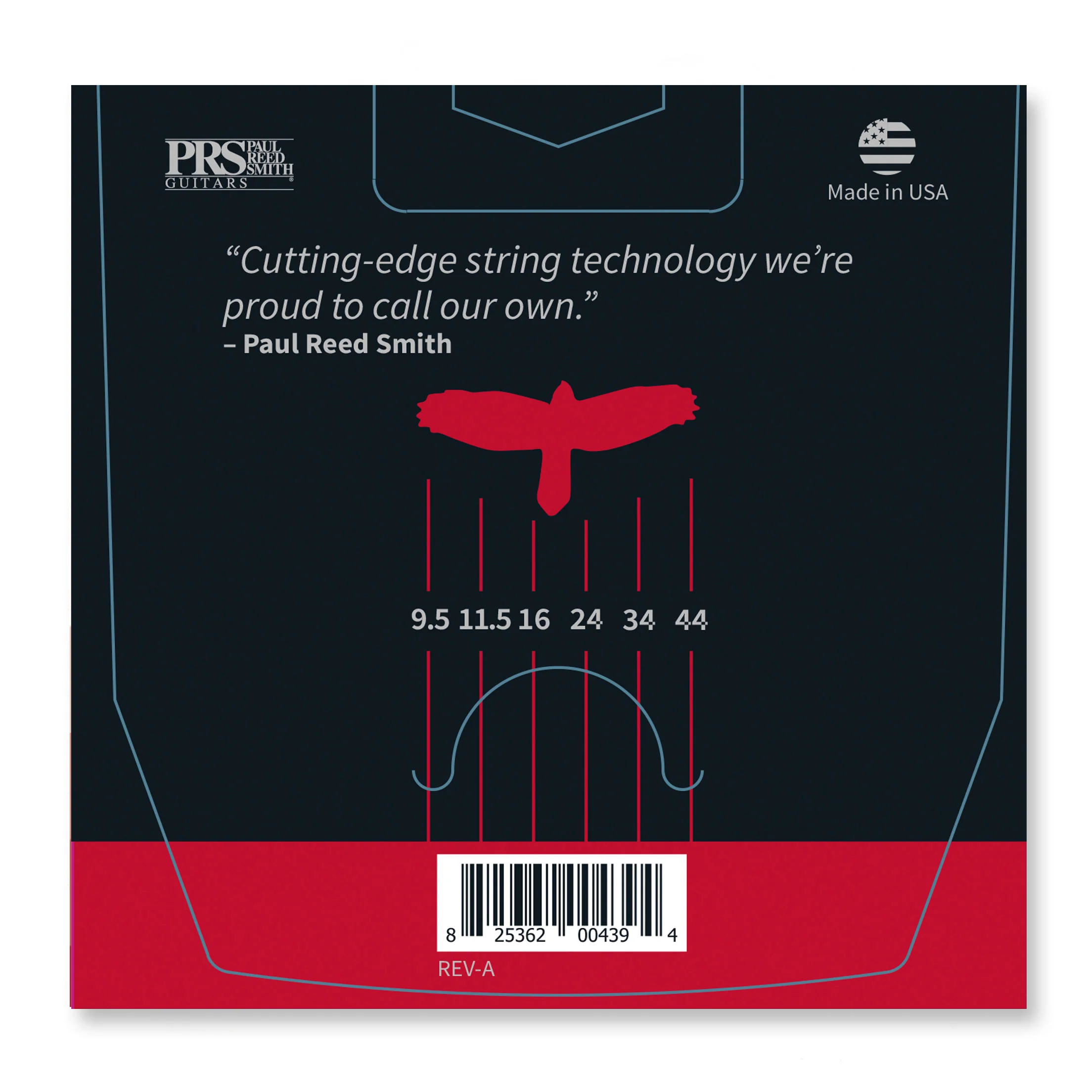 PRS Signature Custom Light Guitar Strings 9.5-44 - Image 2