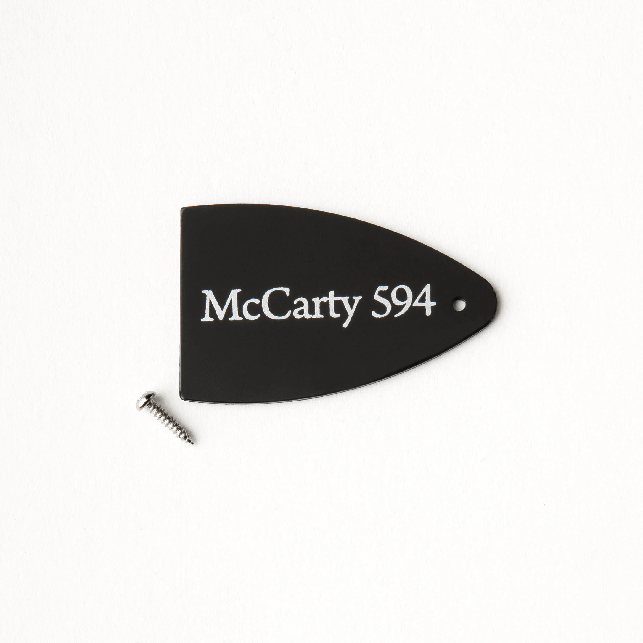 PRS Truss Rod Cover, Black Plastic, SE Series - Image 2