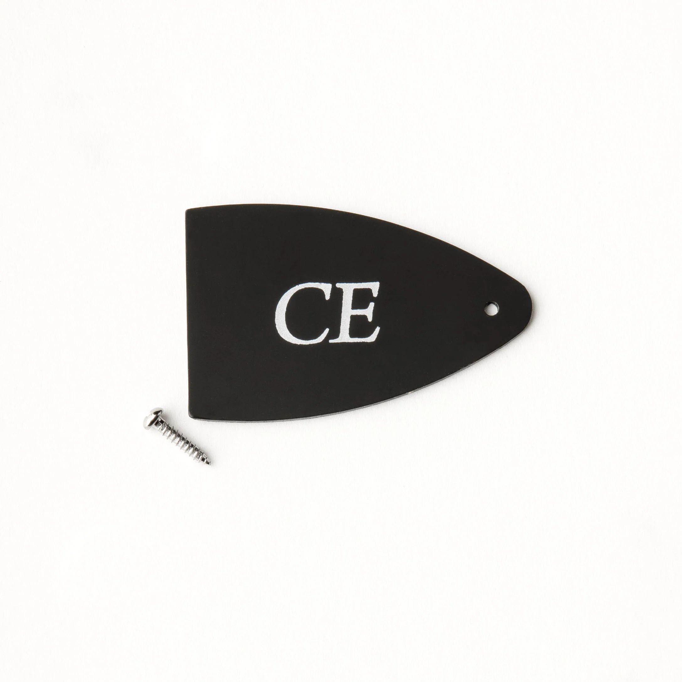 PRS Truss Rod Cover, Black Plastic, SE Series - Image 3