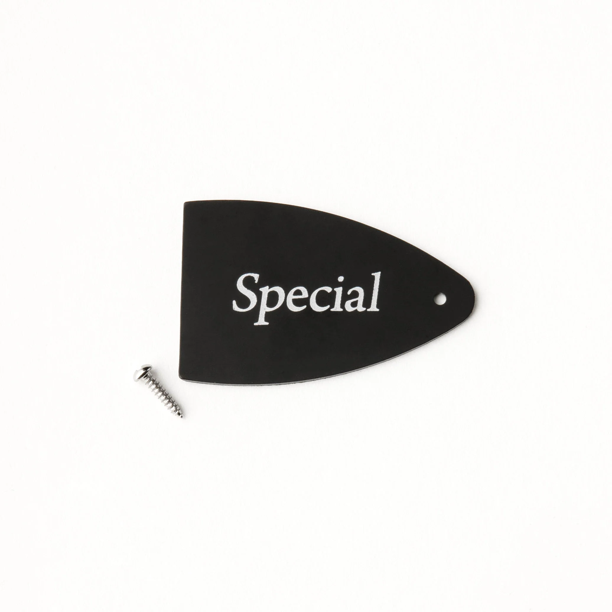 PRS Truss Rod Cover, Black Plastic, SE Series - Image 4