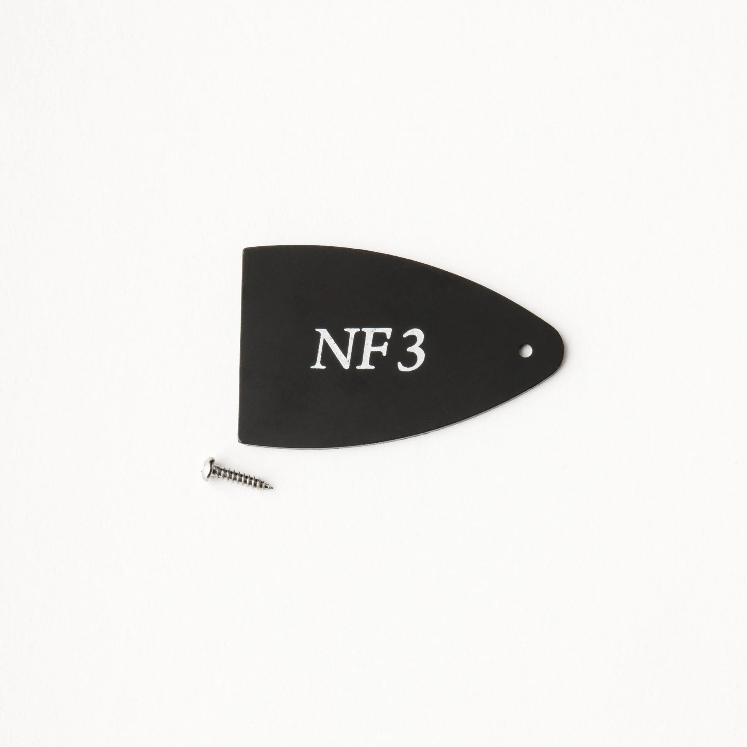 PRS Truss Rod Cover, Black Plastic, SE Series - Image 5